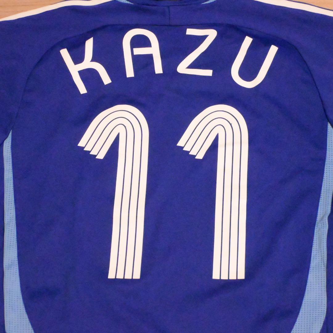 キングカズ　日本代表　サッカー　ユニフォーム