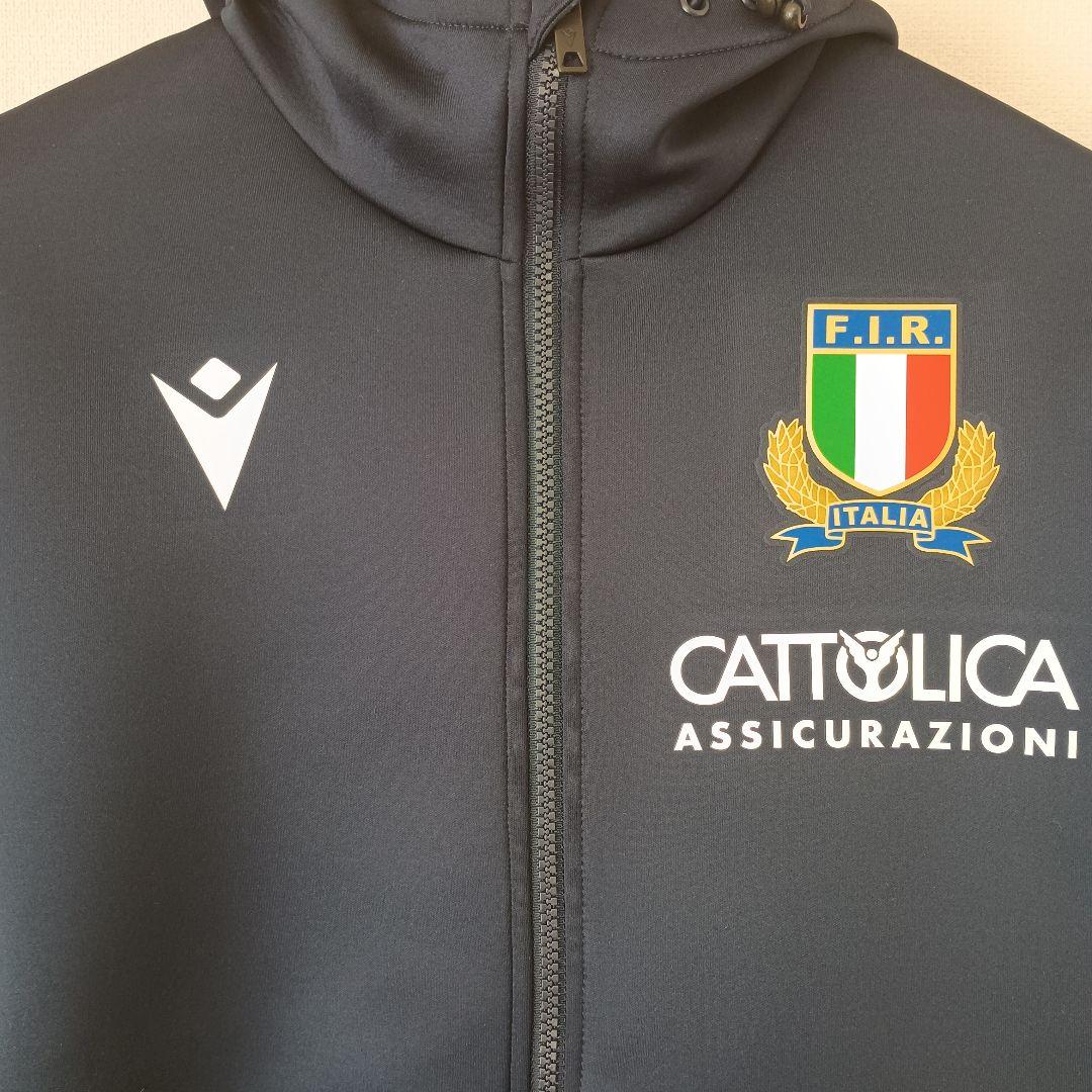 macron イタリア代表 パーカー Sサイズ