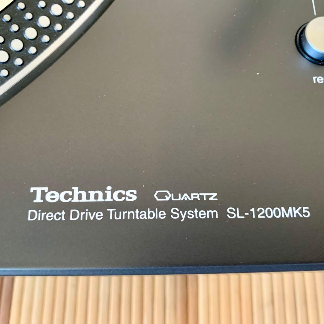 Technics SL1200-MK5 ２台セット　ターンテーブルカバー付き