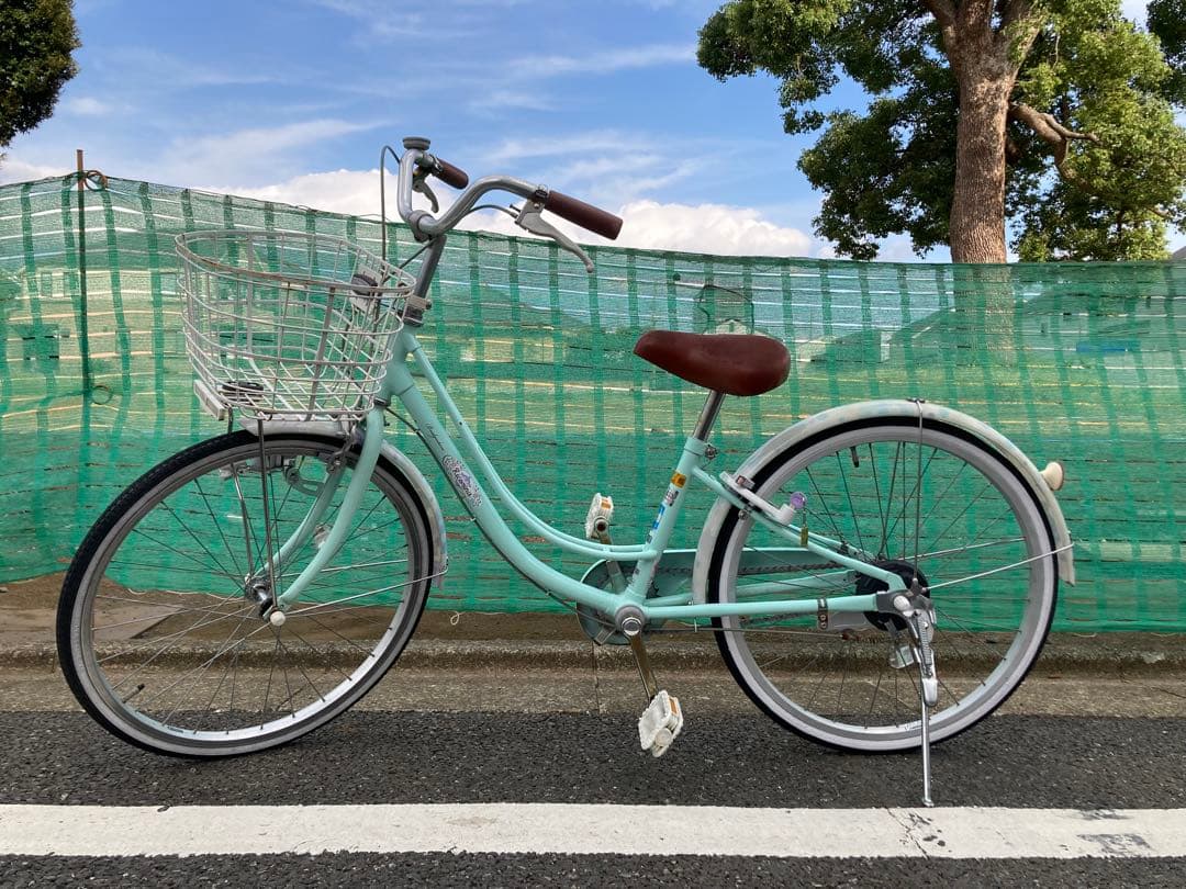 ブリヂストン リコリーナ 子供用自転車 ミントグリーン 22インチ