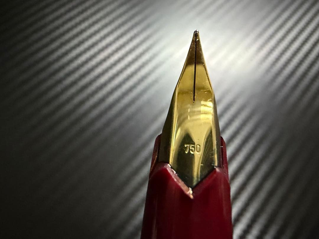 モンブラン No.121 ボルドー EF 極細字 万年筆