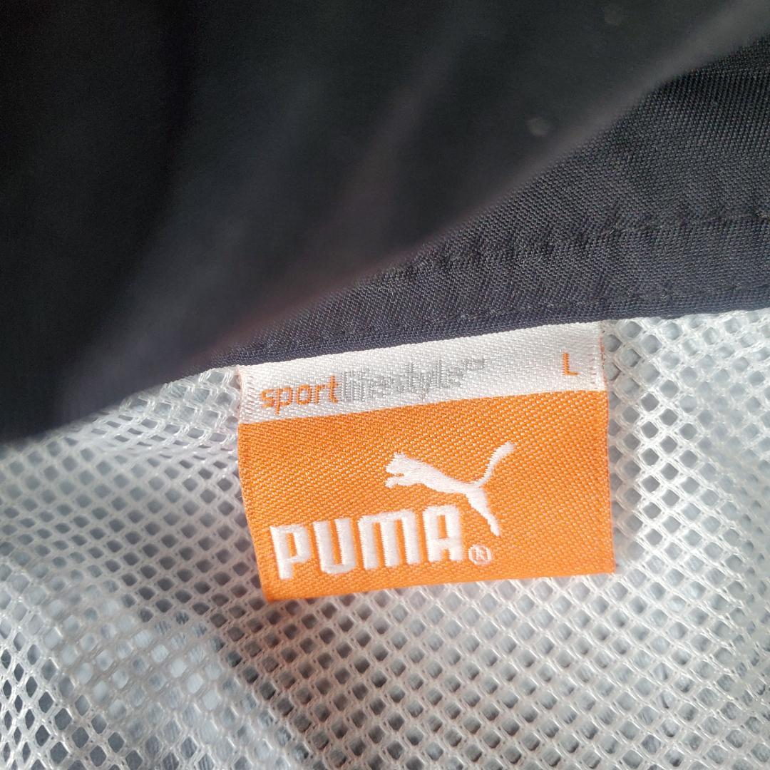 PUMA/プーマ ゴルフ メンズ レインウエア上下セット 雨カッパ 収納袋付き