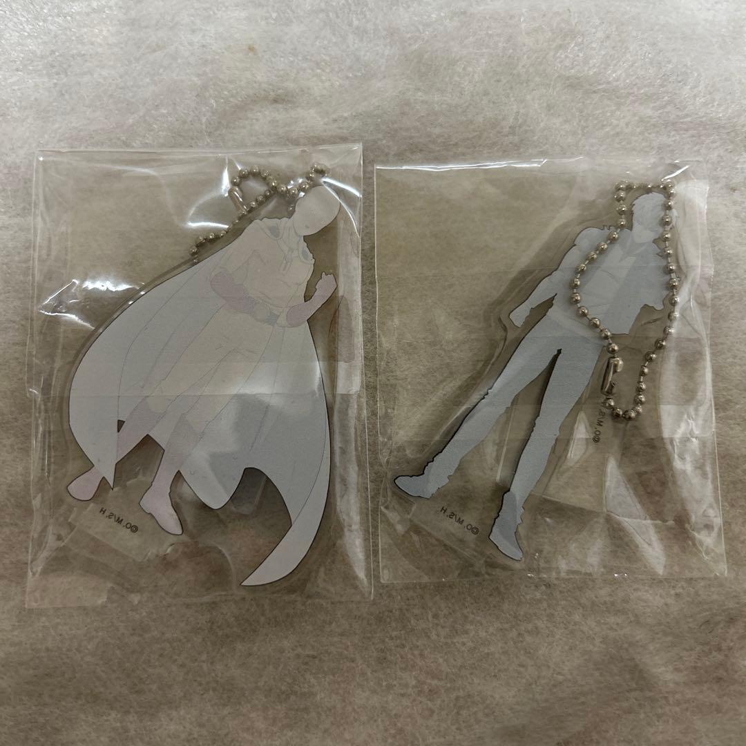 ワンパンマン サイタマ ジェノス アクリルスタンドキーホルダー 2個セット