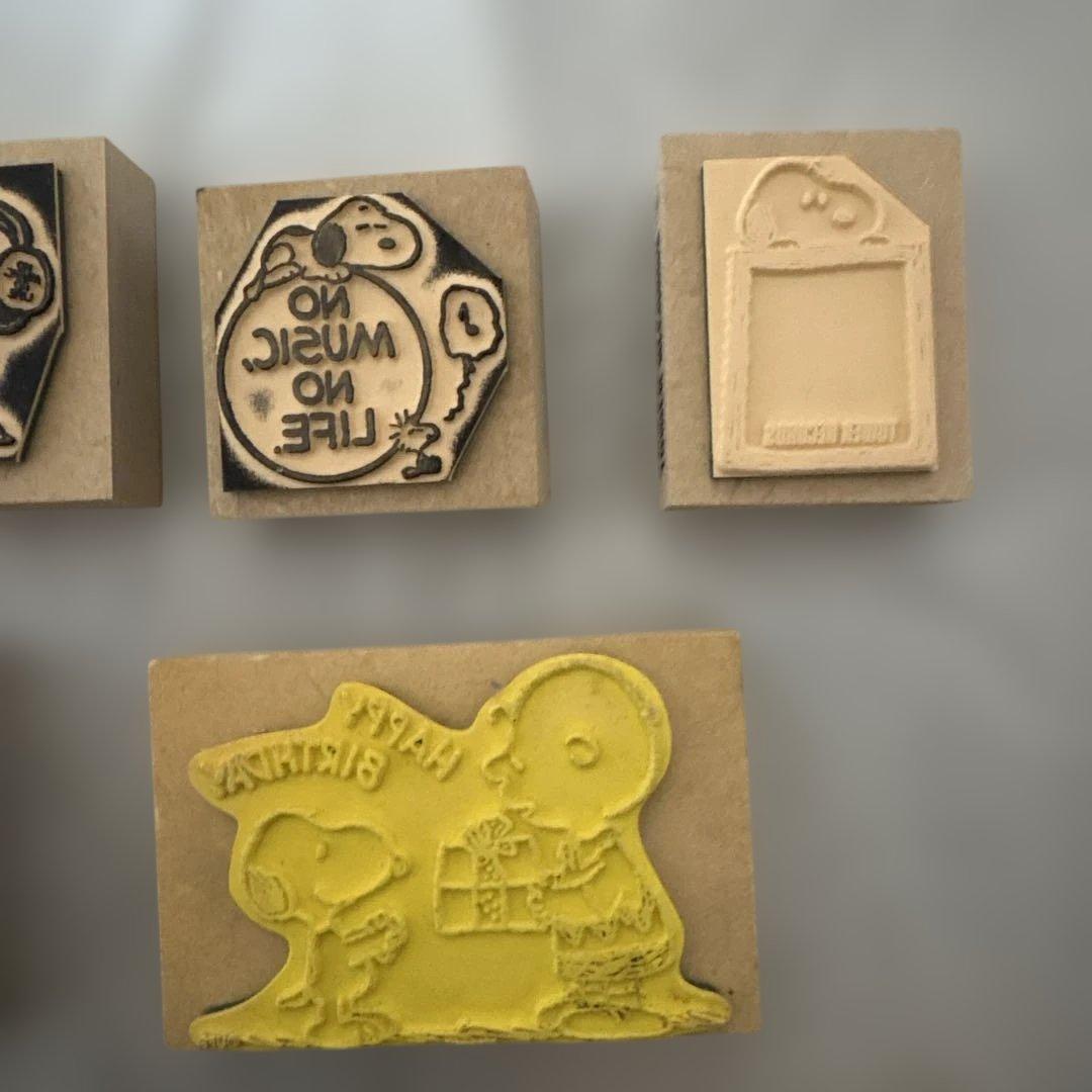 スヌーピー スタンプセット 10個　使用品