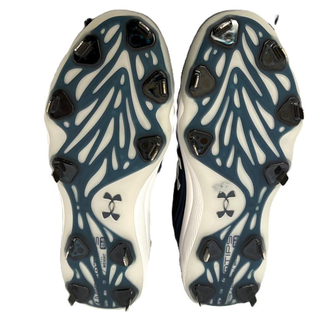 Under Armour Charged ネイビー スパイクシューズ28.5㎝