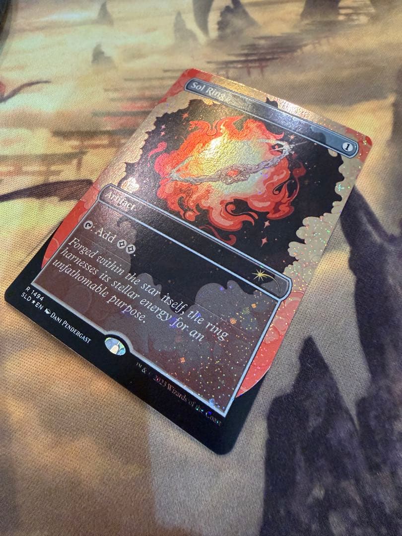Mtg ギャラクシーFoil 太陽の指輪 Sol Ring SLD