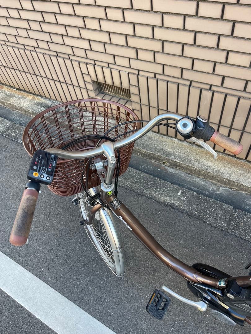 8.9ahパナソニック電動アシスト自転車24インチ