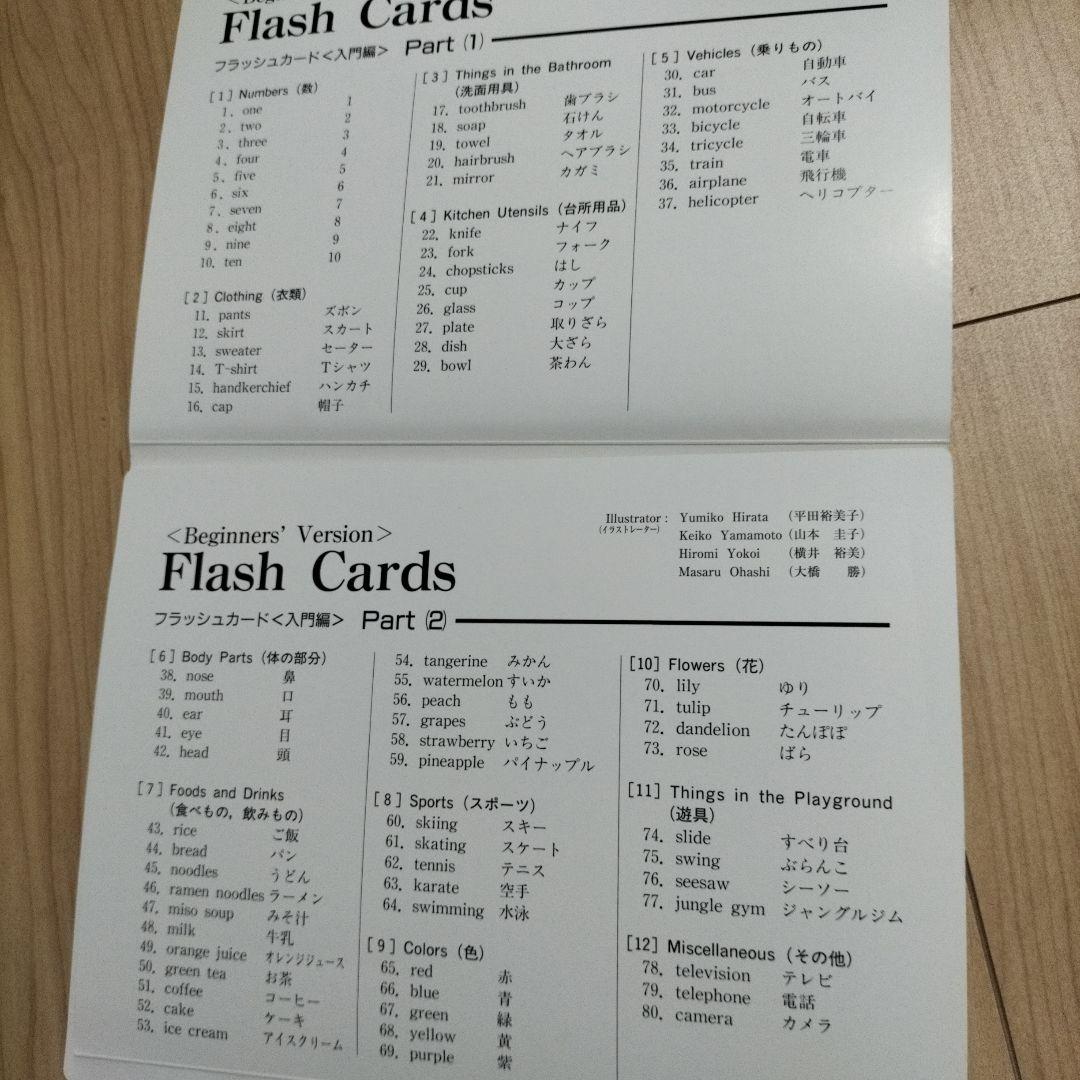 英語教材　家庭保育園　第5教室　一式