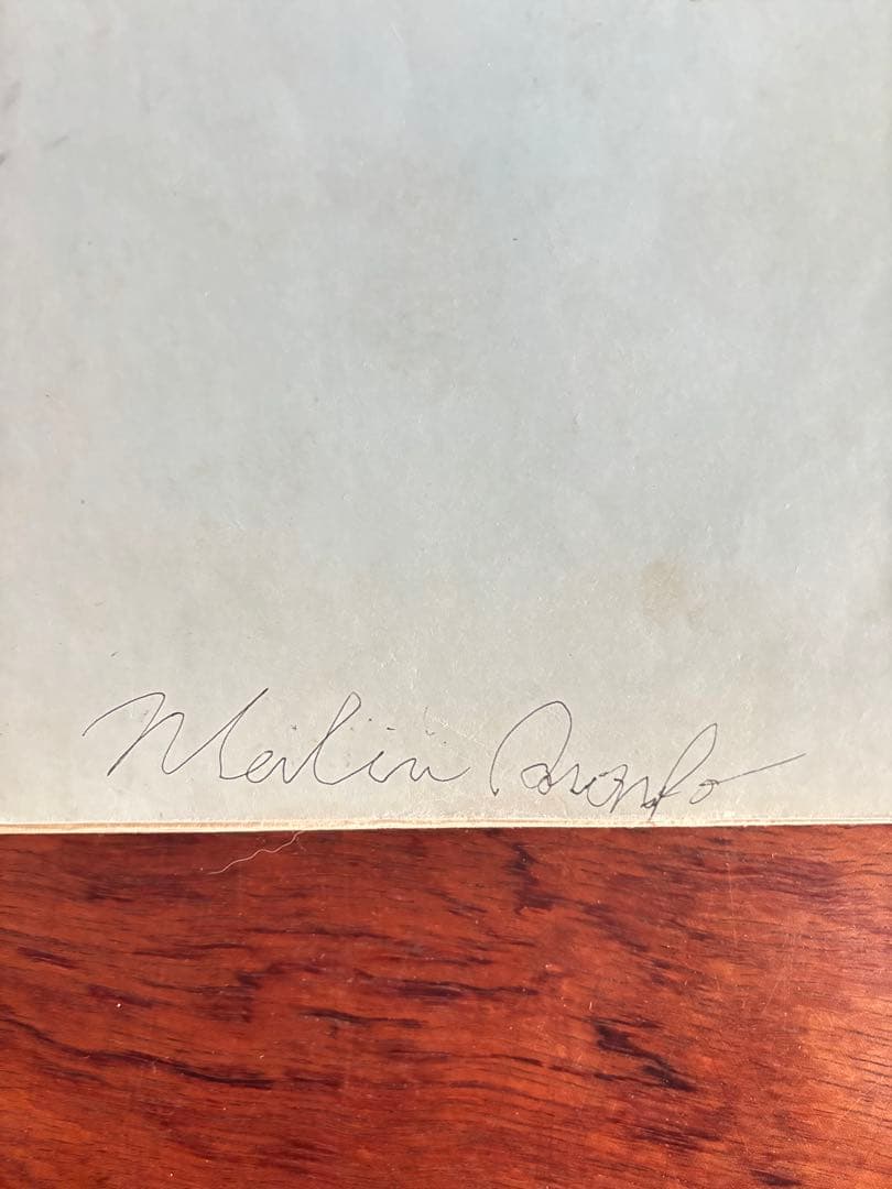 地獄の黙示録　初期スクリプト　1975年　マーロンブランドのサインあり