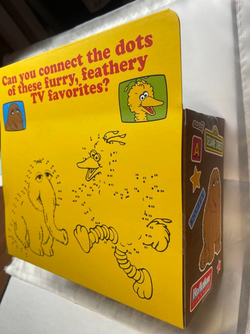 セサミストリート　ビッグバード&スナッフィー　Super7 フィギュア