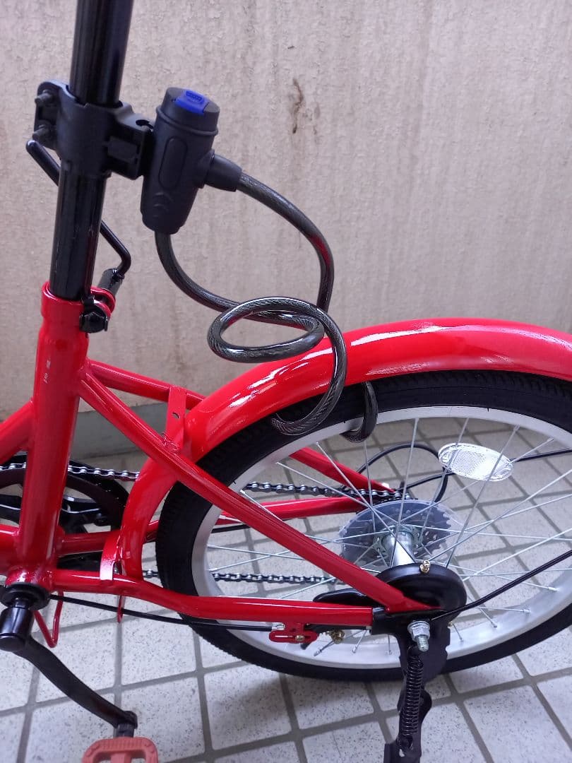 折りたたみ自転車 シマノ6段変速ギア