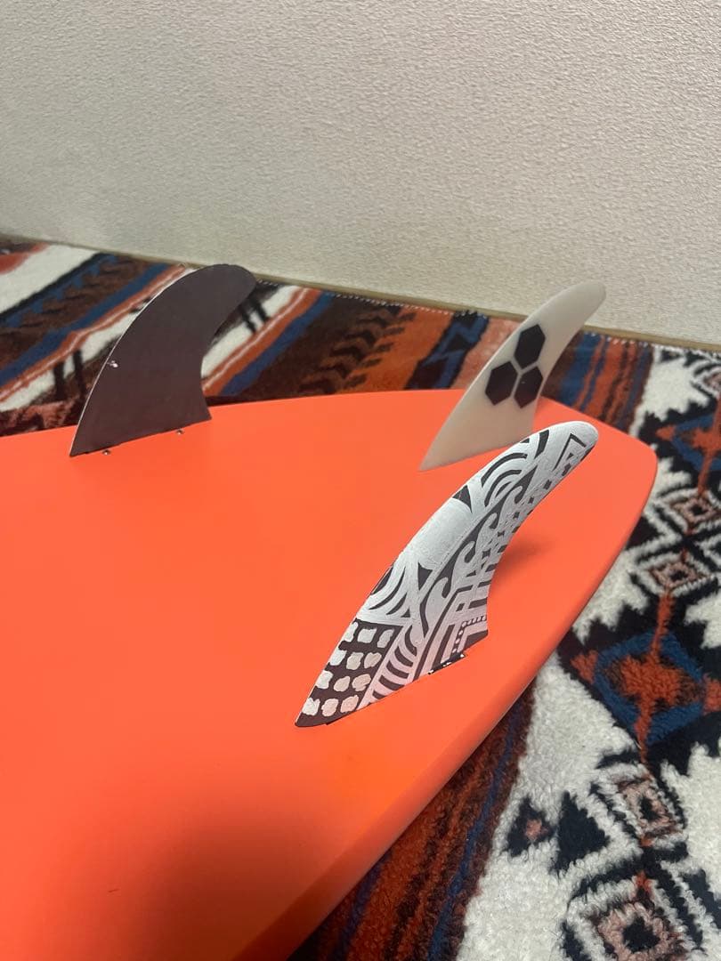 EBS 6'2 サーフボード フィン付き リーシュコードおまけ