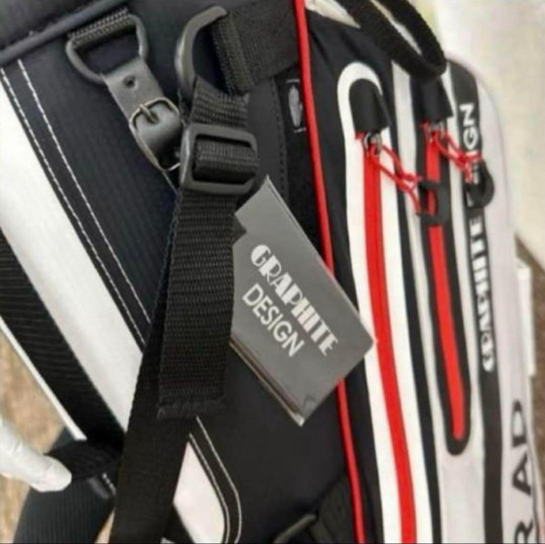 グラファイトデザイン TOUR AD キャディーバック 2023年モデル 白