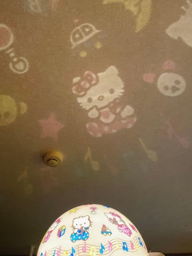 ハローキティ プラネットファンタジー ライト オルゴール プラネタリウム