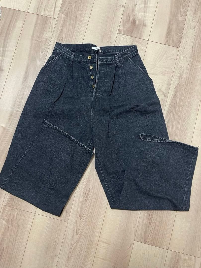 激レア 今市隆二プロデュース RILY 初期 ワイドデニム ブラック