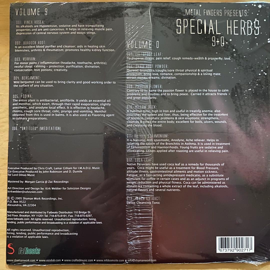 [未開封] l Fingers ‎Special Herbs 9+0