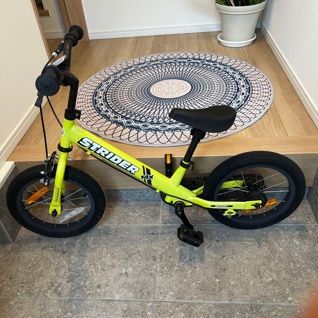 [美品] ストライダー14X イエロー