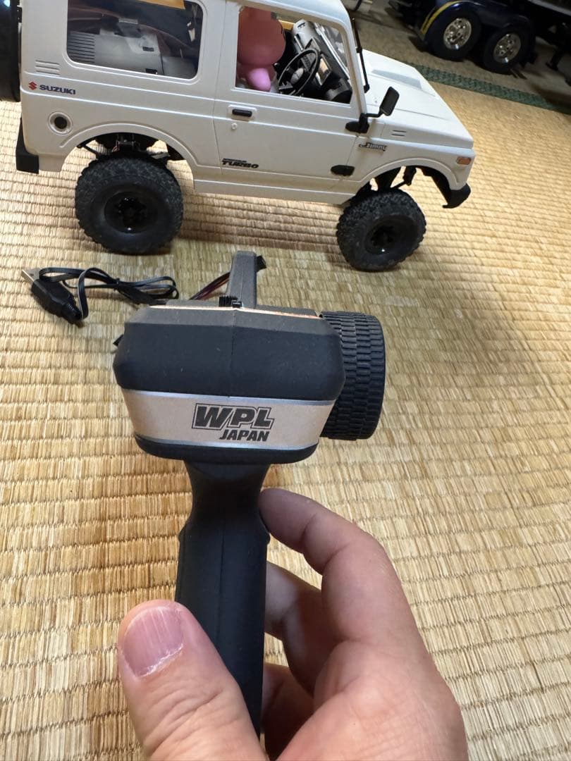 WPL ジムニー メタルパーツ LEDライト装着済