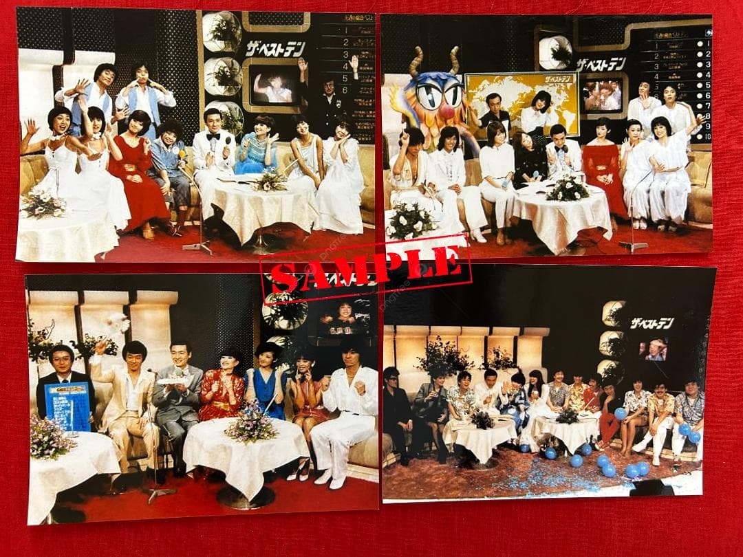 【まとめ売り：28枚セット】ザ・ベストテン　2L判（127mm×178mm）