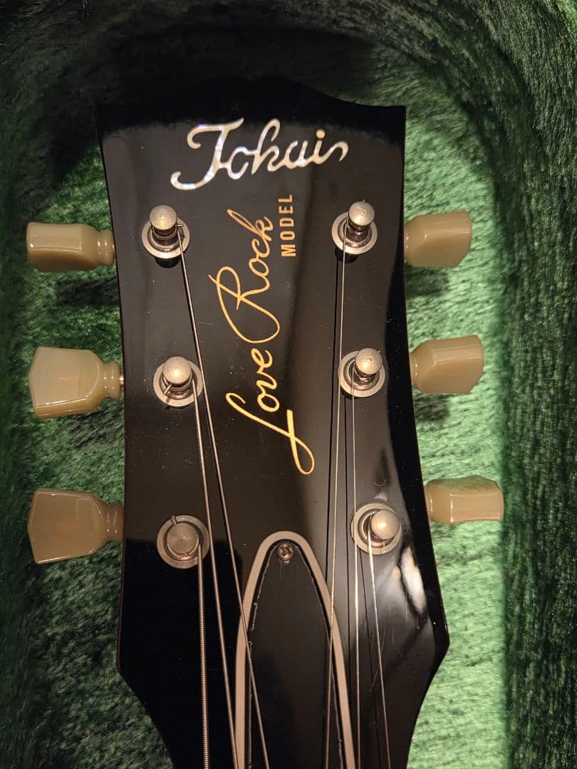 良品 TOKAI HLS145 ショップオーダー品 レスポール 希少指板材