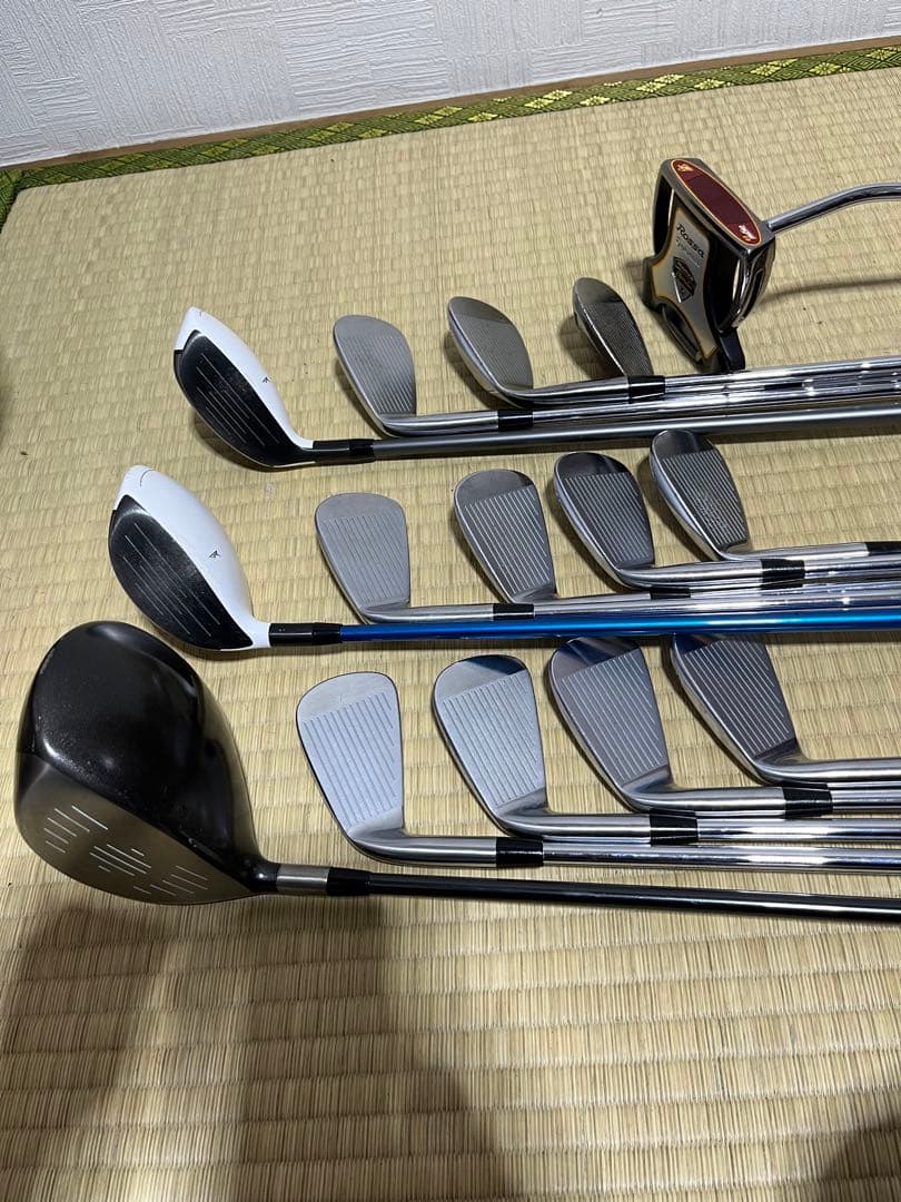 支給品!14本が支給品！超豪華テーラーメイドゴルフセットＸ+キャデバッグ+オマケ