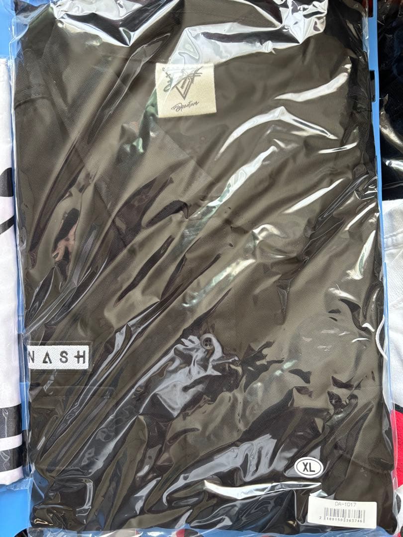 レア 新品DragonAshワークシャツ XL 黒 ビッグフラッグ セット