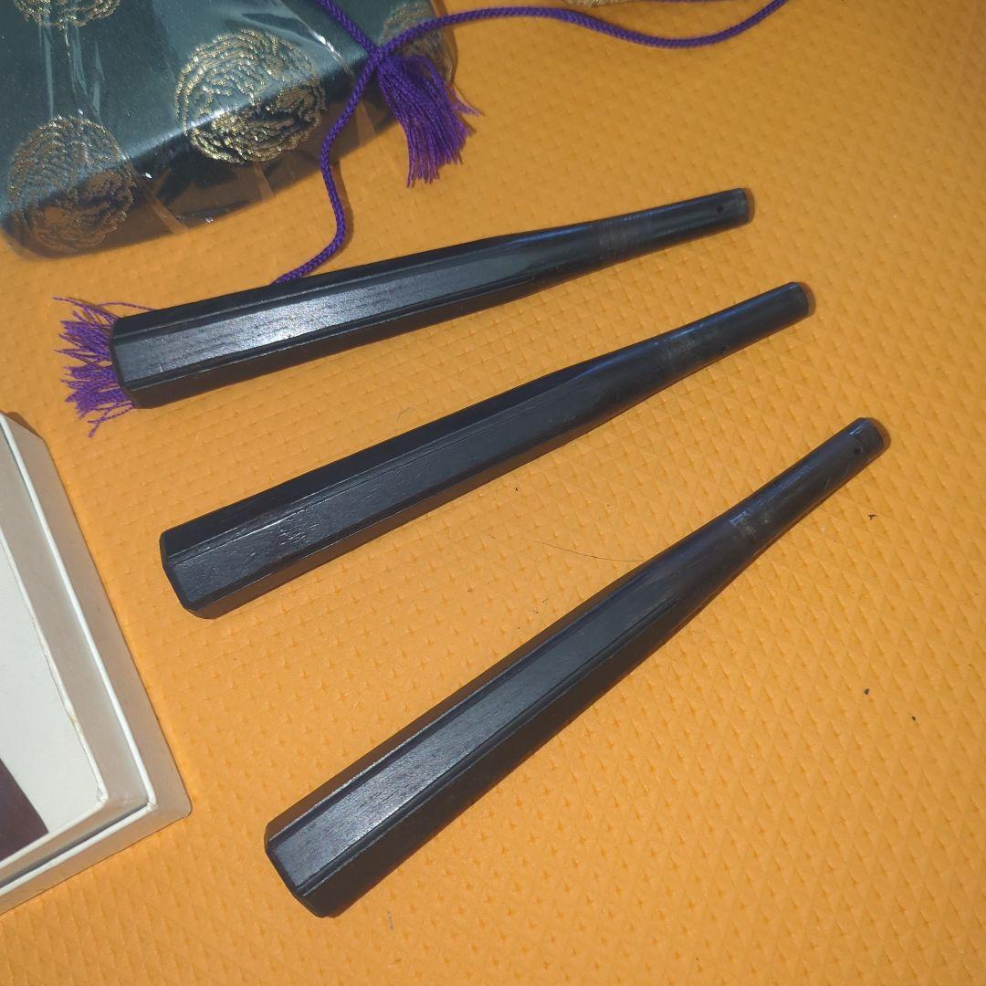 三味線　紅木　金細