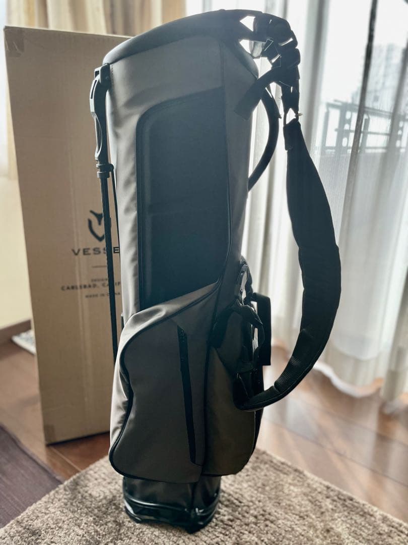 VESSELキャディバッグ　グレー