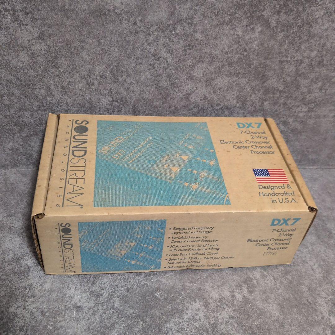 SOUND STREAM DX7 エレクトロニック クロスオーバー