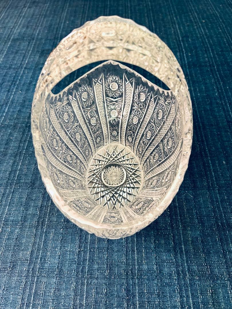 ボヘミアングラス　バスケット