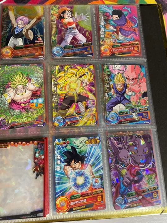 ドラゴンボールヒーローズ　バインダー付きカードまとめ売り