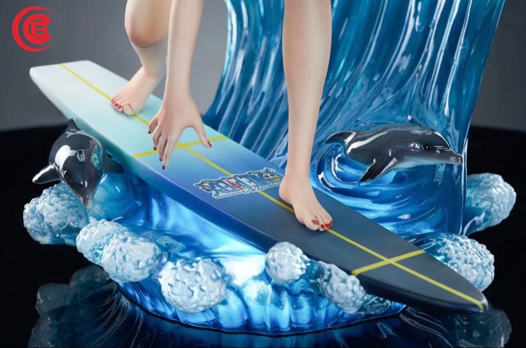 ワンピース 女帝ボア・ハンコック サーフィン ガレージキット完成品