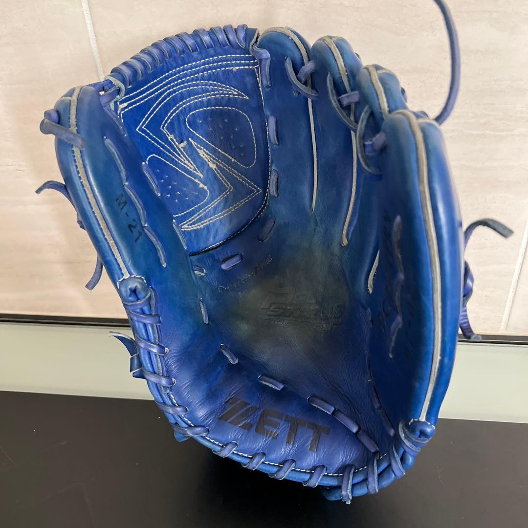 千葉ロッテマリーンズ　内竜也投手実使用品！￼ ZETT プロステイタス￼