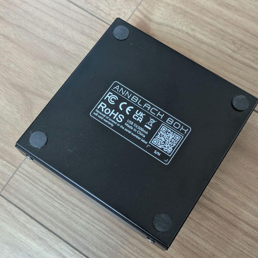 新品 M-WAVE ANNBLACKBOX マルチエフェクター ブラック