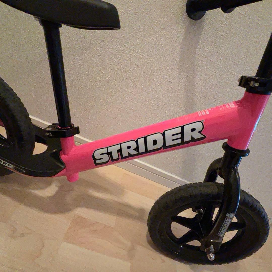 【美品】STRIDER ストライダー 12sports ピンク