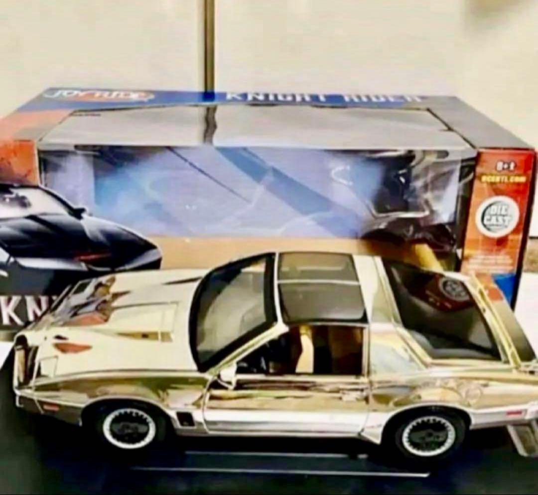 激レア‼️ 1/18 ナイトライダー KITT クロームエディション