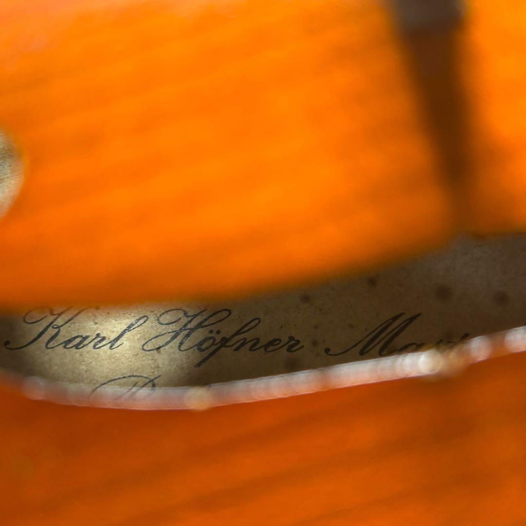 Karl Hofner KH6 1/2 ドイツ製 バイオリン 1989