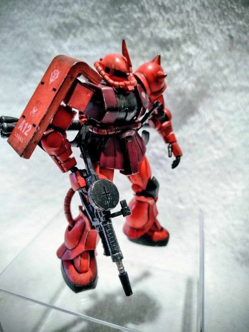 塗装済み完成品　シャア専用　セット売り　RGズゴック　HGザクⅡ HGゲルググ
