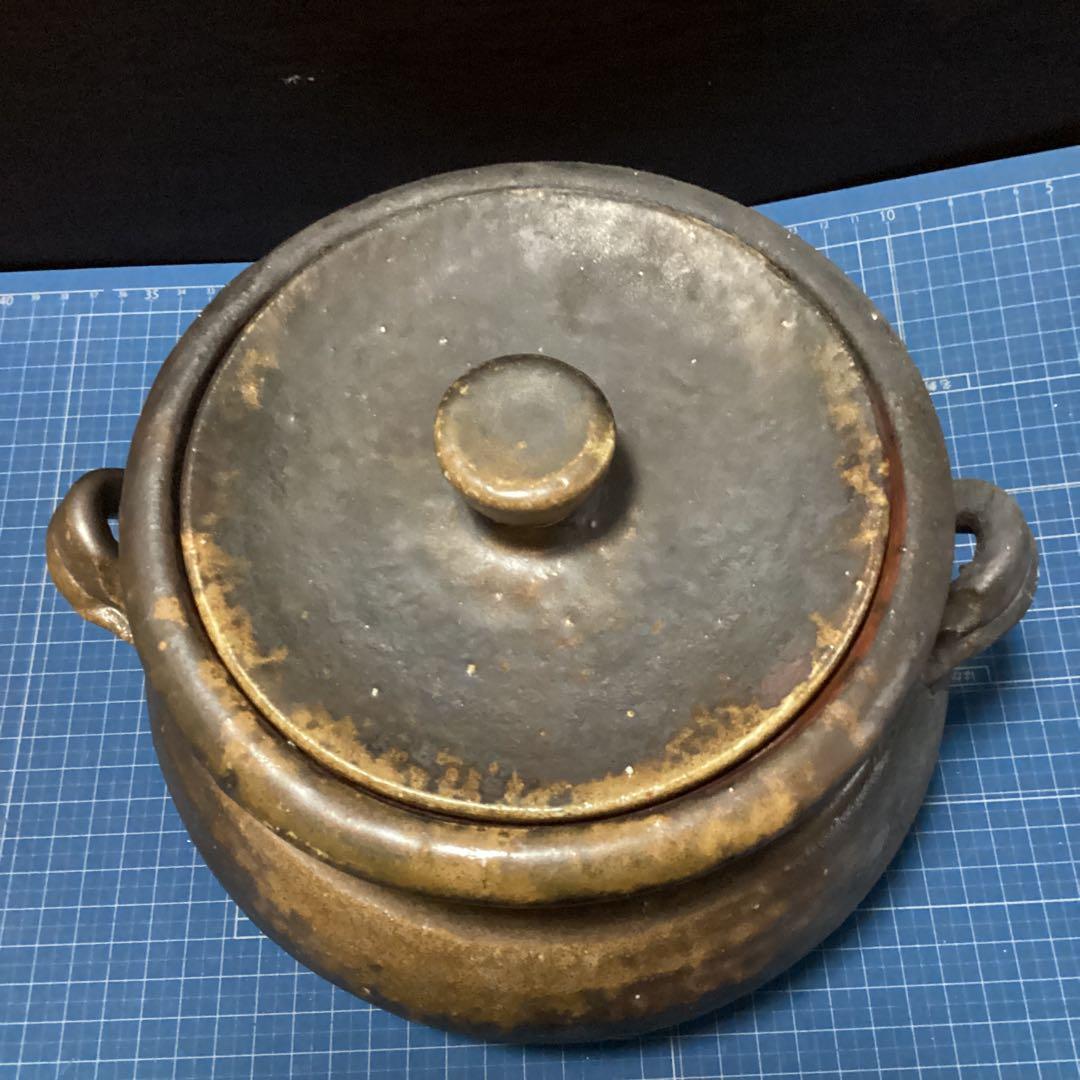 備前焼　茶道具　水指/水差