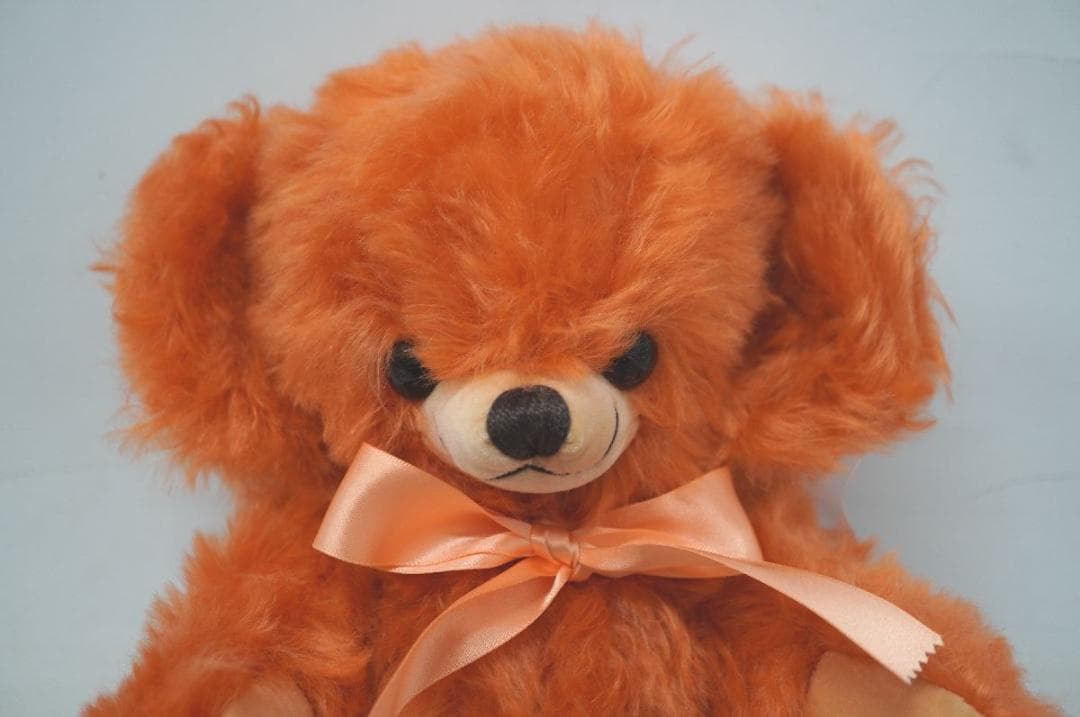 【M2512-20】メリーソート テディベア 40/50 チーキー オレンジ