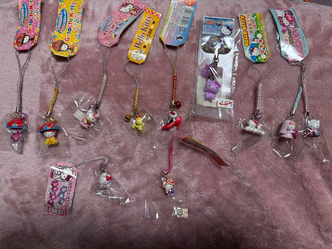 キティーちゃん ご当地根付け まとめ売り