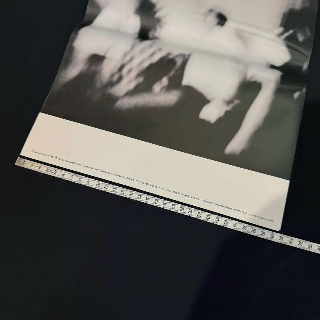 1999年発行 美品HarmonyKorineアート新聞ポスターAgnès b.