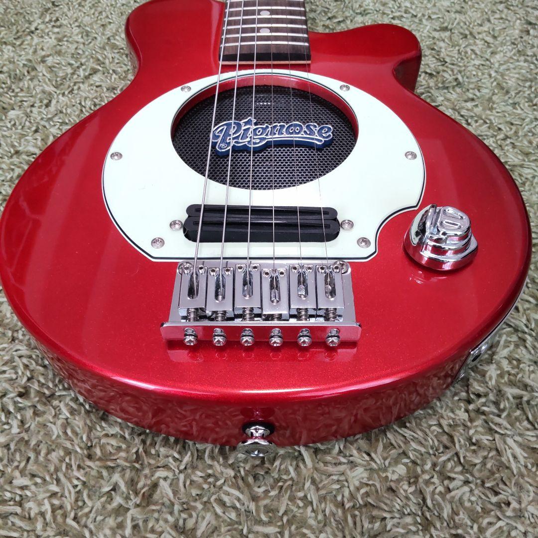 Pignose PGG-200（レッド） スピーカー内蔵ミニエレキギター