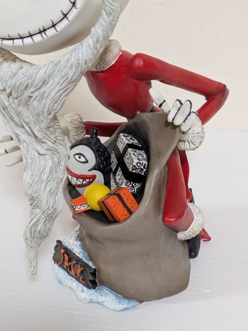 NECA社　ナイトメアー・ビフォア・クリスマス　サンタジャック　ヘッドノッカー