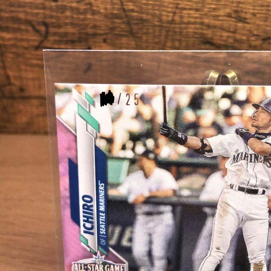 イチロー 世界25枚限定 Update ミニピンクパラレル マリナーズ