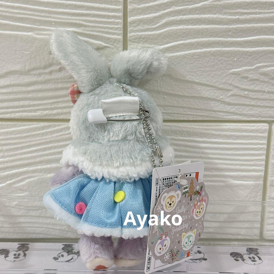 ウィンターホリデー　ステラルー　ぬいぐるみバッジ　2019年