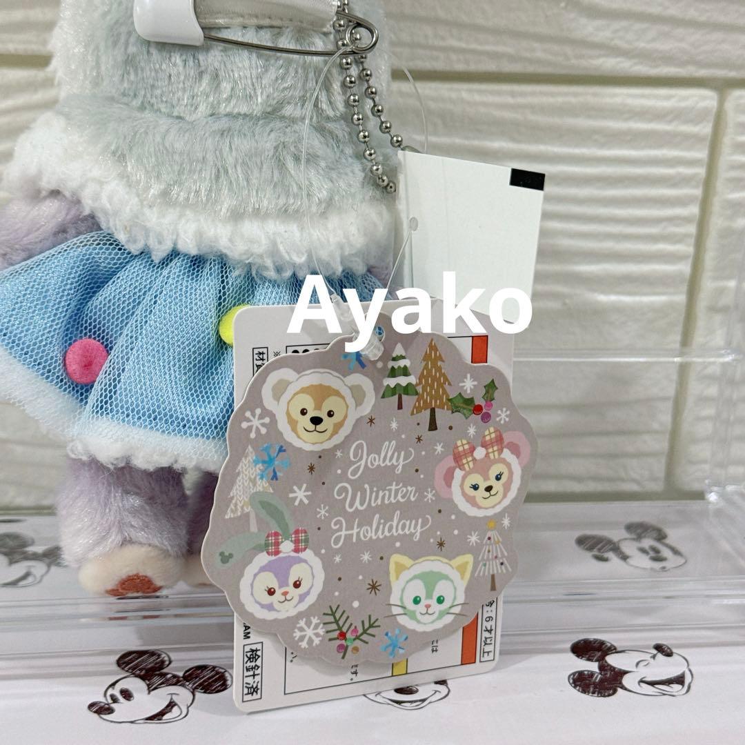 ウィンターホリデー　ステラルー　ぬいぐるみバッジ　2019年