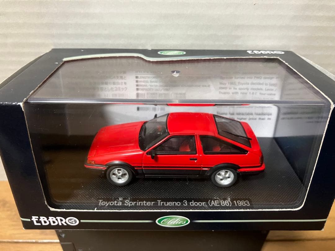 EBBRO トヨタ スプリンター トレノ AE86 1983
