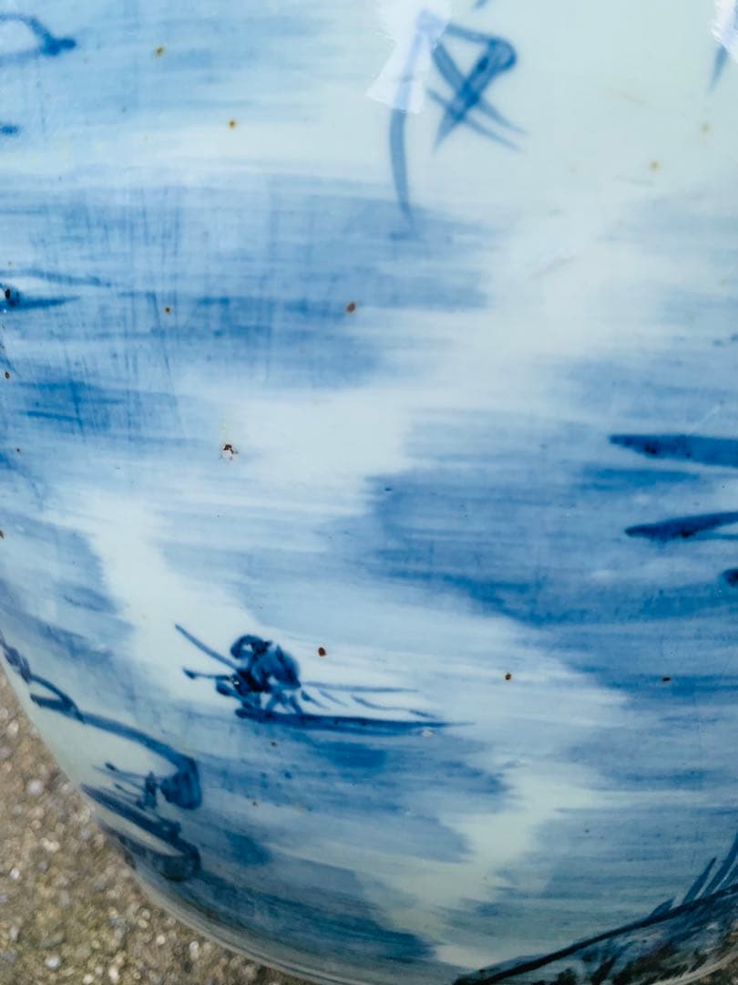 中国清時代染付大缸