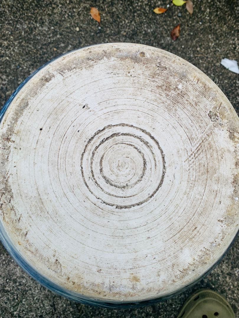 中国清時代染付大缸